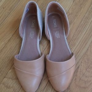 Tom's Jutti D'orsay flats